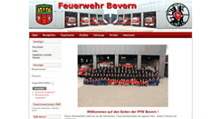 Desktop Screenshot of ffw-bevern.de
